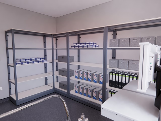 Exemplar room – store room