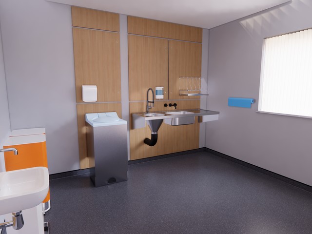 Exemplar room – dirty utility