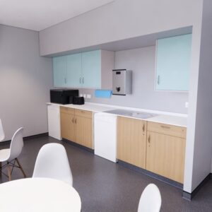 Exemplar room - staff room/beverage bay