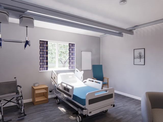 Exemplar room – mental health complex needs room