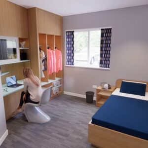 Exemplar room - mental health bedroom