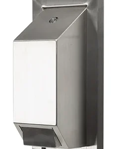 Reduced ligature soap dispenser