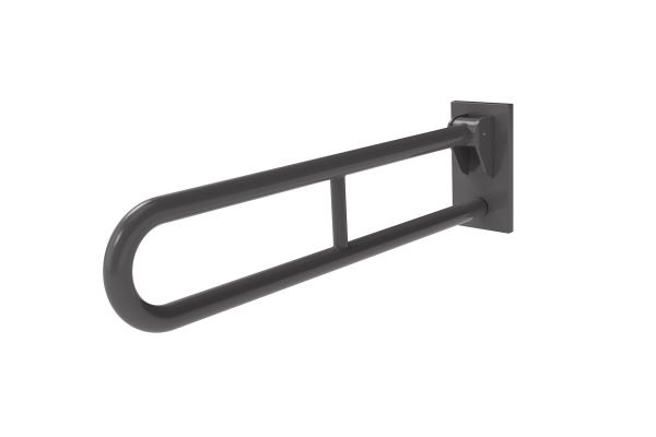 Stainless steel hinged grab rail