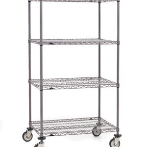 Chrome shelving bay