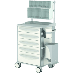 Anaesthetics trolley
